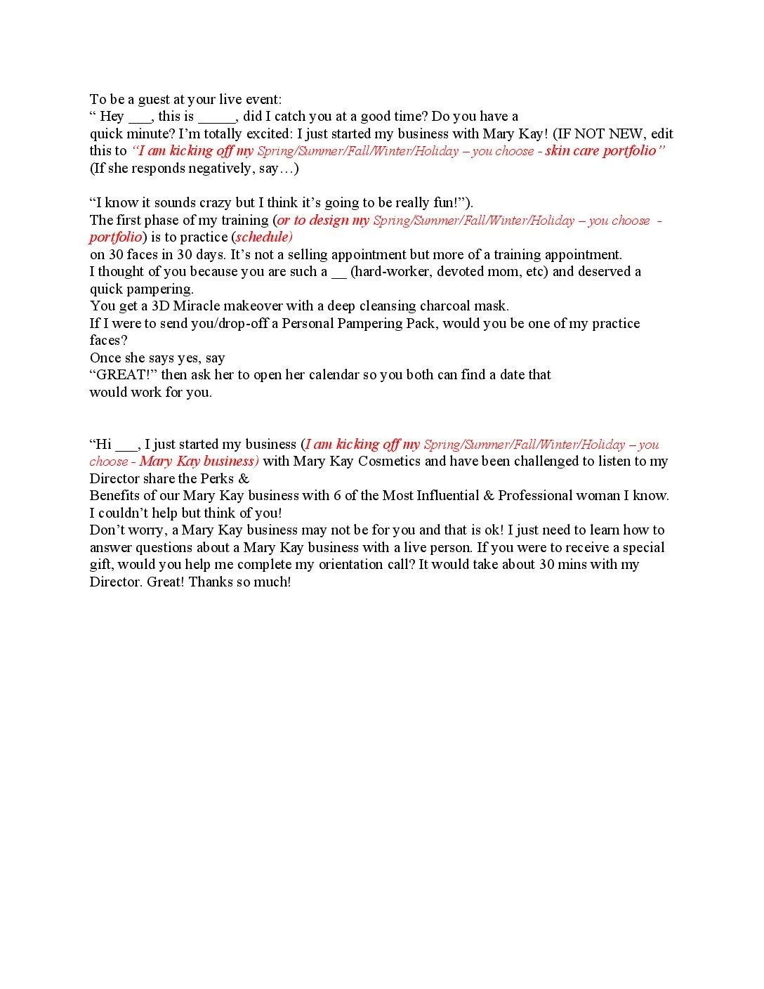 Script-booking-for-parties-and-marketing