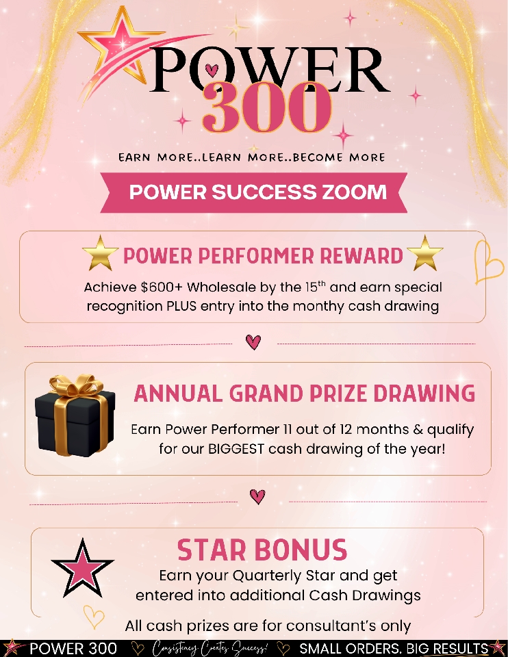 Power 300 Consistency Club